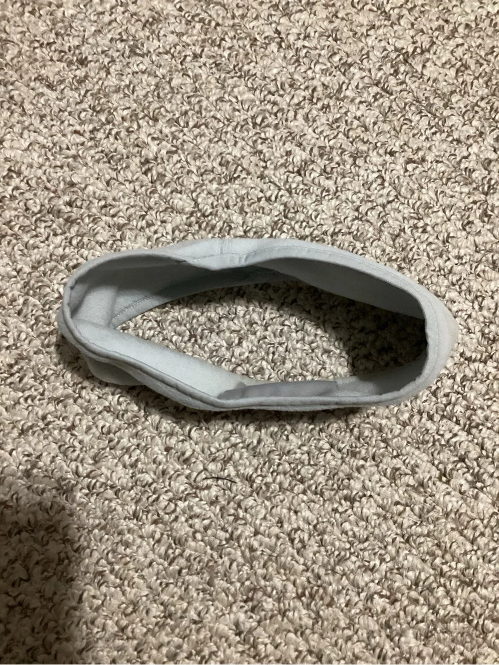 The North Face Light Gray Fleece Ear Warmer Headband